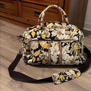 Vera Bradley dogwood weekender